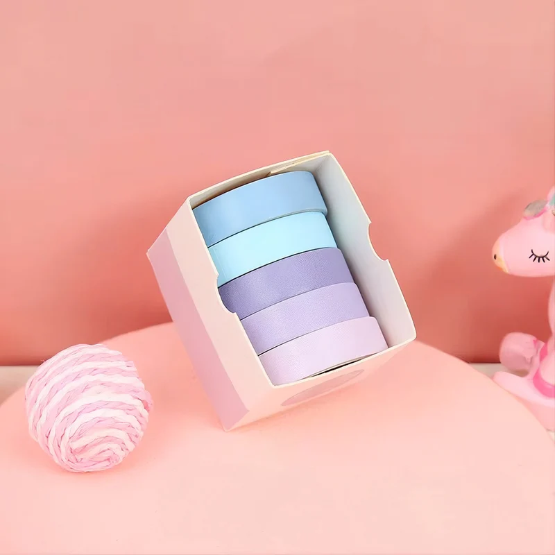 5er Set Washi Tape „Pastell“