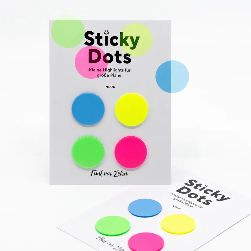 Sticky Dots Neon